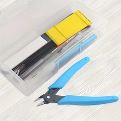 9pcs Model Tools Kit Modeler Basic Tools Craft Set Hobby Building Tools Kit