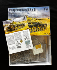 Border Model 1/35 Panzer IV Ausf. F2 & G 2-in-1 WWII German Tank Kit BT-004 NEW