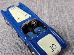 Vintage Tameo Ferrari 340 1952 Cabriolet Mexico Blue 1/43 Built Model