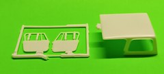 1977 Jeep Cj-7 1/24 Hardtop Roof Removeable Doors Revell Dasiy Duke Model Parts