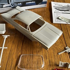 AMT 1960 Ford Starliner Model Car INCOMPLETE For PARTS