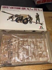 Italaerei – Soviet Antitank Gun 76,2mm ZIS3 M 42 – 1/35 Kit #302 New Open Box