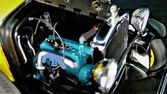 Ford Classic Custom Truck Built Metal Model Pickup Hot Rod Race Wagon Car