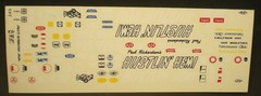 Fred Cady No. 249 1:25 1969 Dodge Dart Hustlin Hemi Decals