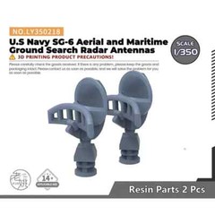Detail Up LY218 1/350 U.S Navy SG-6 Aerial and Maritime Ground Search Radar Ante