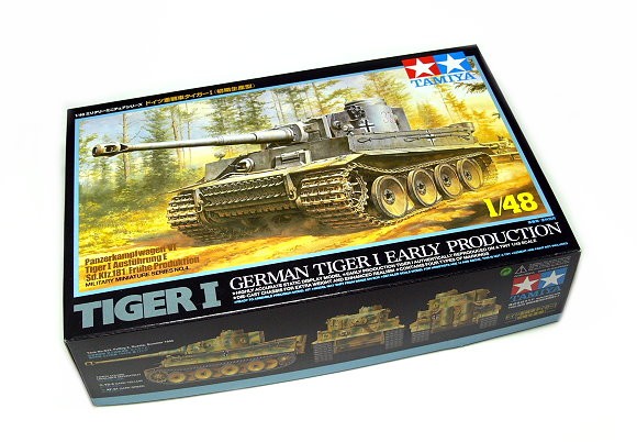 TAMIYA Military Model 1/48 GermanTiger I Early Production Scale Hobby 32504