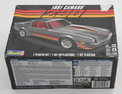 Revell 1981 Camaro Z28 1/25 Scale Model Kit Started For Parts Or Rebuild