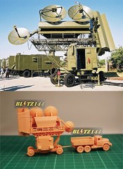 1/144 Russian SNR-75 (SA-2) Fan Song Radar (fine detail) Resin Kit