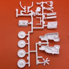 1969 Torino Cobra AMT 428 Engine Trans Intake Metal Axle Model Parts 1:25 New 9