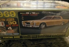AMT 1969 Lincoln Continental 1/25 Scale Authentic Model Kit **FREE SHIP CANADA**