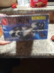 BATMAN BATMOBILE Model Kit VTG 1989 AMT/ERTL DC Comics 1/25 Scale #6877