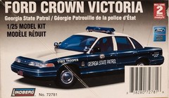 Ford Crown Victoria Georgia State Patrol Lindberg 1:25 NEW OPEN BOX *US Seller*
