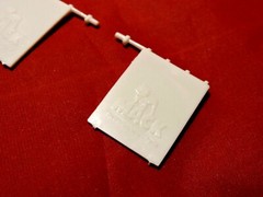 AMT Mack R685ST Semi Truck Mud Flaps 1/25