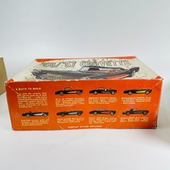 Vintage MPC 1956 1957 Chevrolet Corvette Model Kit Box Instructions Parts Pieces