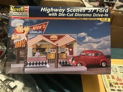 1 24 scale model parts Hi way Scenes 37 Ford F/ R Bumpers Only