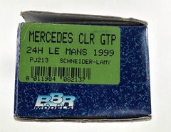 BBR Models PJ213 Mercedes CLR GTP 24H Le Mans 1999 Schneider-Lamy 1/43 Resin Kit