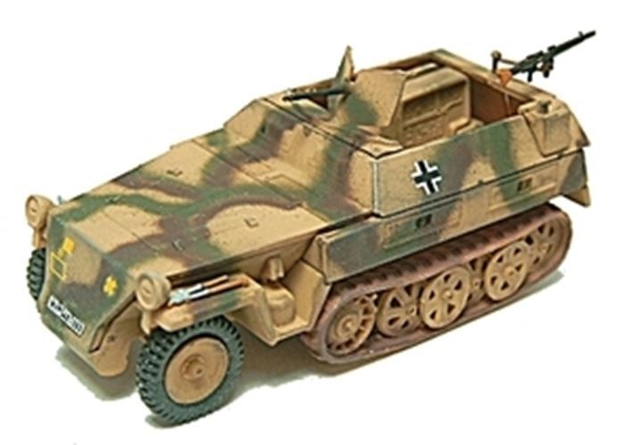 SdKtz 250/3 Command Half Track w/Radio. Trident 90326 New 1/87 Plastic Kit
