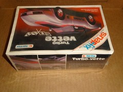 VINTAGE SNAP FIX MODEL KIT CHEVROLET CORVETTE TURBO VETTE NEW SEALED 1980 TX USA