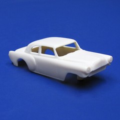 JFSL61 1953 Chevy Gasser resin slot car body H:O scale by Jimmy Flintstone