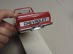 1989 Chevrolet Silverado C1500 pickup 1/25 ERTL dealer promo Red RZ model truck