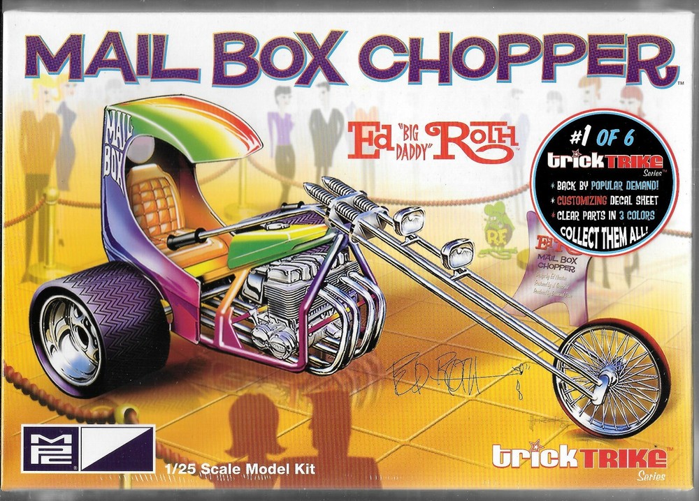 MPC Mail Box Chopper, Ed ‘Big Daddy’ Roth, Trick Trike Series 1/25 892 /12 ST