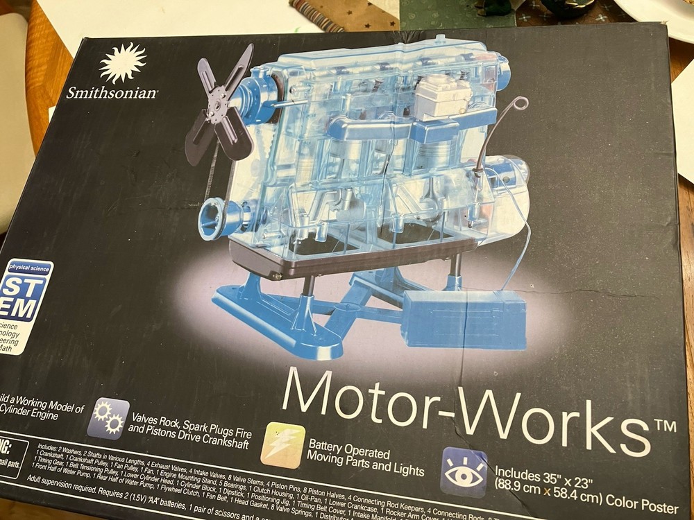 Smithsonian Motor-Works Open Box
