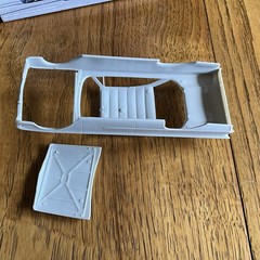 AMT 1960 Ford Starliner Model Car INCOMPLETE For PARTS