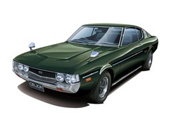 AOSHIMA 1/24 The Model Car Series No.37 Toyota RA35 Celica LB 2000GT 1977 Plasti