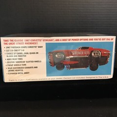 MPC 973/12 STREAKER VETTE MODEL KIT-NIB-1/25 SCALE