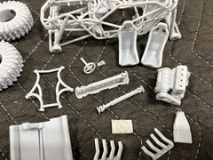 resin 3d printed 1/25 Scale Rock Buggy Kit 46 Inch Tires Blown Hemi Full Cage