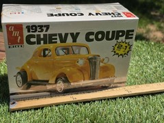 AMT ERTL 1937 Chevy Coupe 2 in 1 Model Kit#6579 1:25 New Sealed From Sealed Case