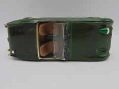 Vintage Model Car Metal 5 1/2″ Long Built 1960’s Austin Healey Sprite Green