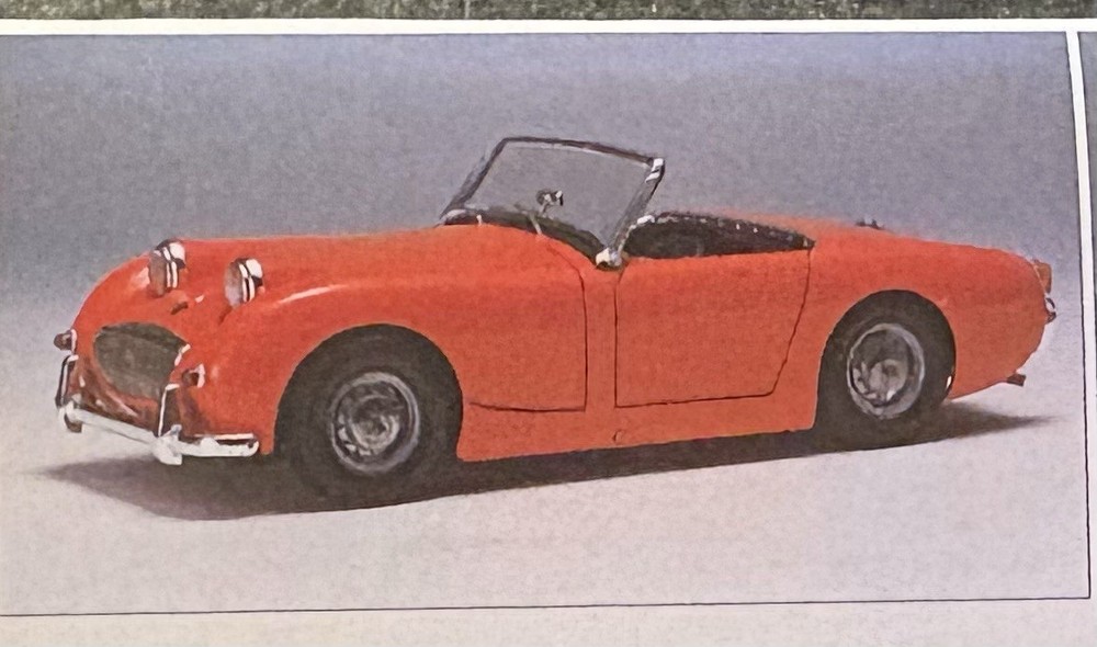 Gunze Sangyo 1/24 Austin Healy Sprite Mk-1 High-Tech Model Kit Prod 1985 NEW VTG
