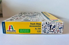 ITALERI Truck Shop Accessories Model Kit No. 764 1:24 Scale Almost Complete