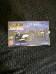 2018 AMT Batman Batmobile Plastic Model Kit w/ Resin Batman Figure 1:25 New