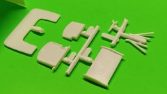 Bantam Blast AA/FA Altered Roadster 1/25 MPC Body Firewall Spoiler Aero Wing