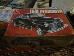 1/25 AMT 1941 Plymouth Coupe 2 In 1 Stock Or Custom Kit SEALED!