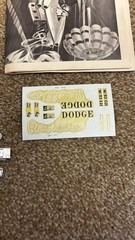 REVELL 1/25 62 DODGE REVELLION FUNNY CAR MODEL KIT UNBUILT H-1265:200 1967 ISSUE