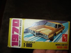 AMT X855 Original Vintage 1970 T-Bird Motor City Stocker Series Kit Mint in box