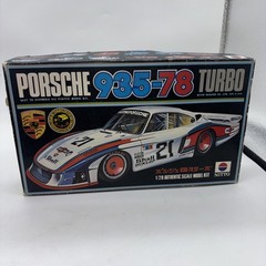 BLUE TANK PORSCHE 935-78 TURBO MODEL KIT 1/28 SCALE Started-parts.
