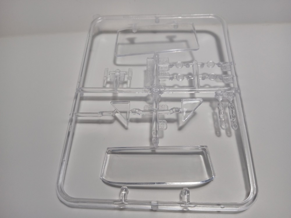 Glass Windshield Headlamps 1964 Mercury Comet 1/25 Pro Touring Clear Parts