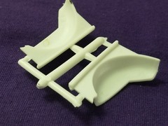 1977 Chevy Monza FRONT INNER FENDERS from AMT 1:25 Model Kit 77 Mirage