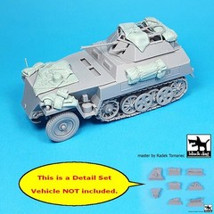 Black Dog 1/35 Stowage & Accessories for Sd.Kfz.250/9 Recon. APC (Dragon) T35302