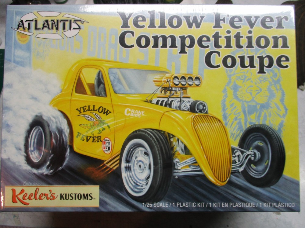 KEELERS KUSTOMS YELLOW FEVER COMPETITION COUPE ALANTIS MODELS FACTORY SEALED