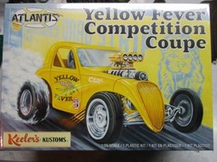 KEELERS KUSTOMS YELLOW FEVER COMPETITION COUPE ALANTIS MODELS FACTORY SEALED