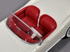 1/24 Scale 1953 Chevrolet CORVETTE Super Nice Model Car 1/25 C1 White/Red *NICE*