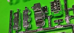 AMT 64 1964 Chevy Impala SS 409 1/25 Motor Engine Chrome Blower Supercharger