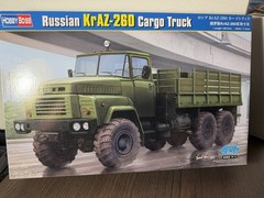 Hobby Boss Russian KRAZ-260 Cargo Truck 1/35 #85510 Armor Model