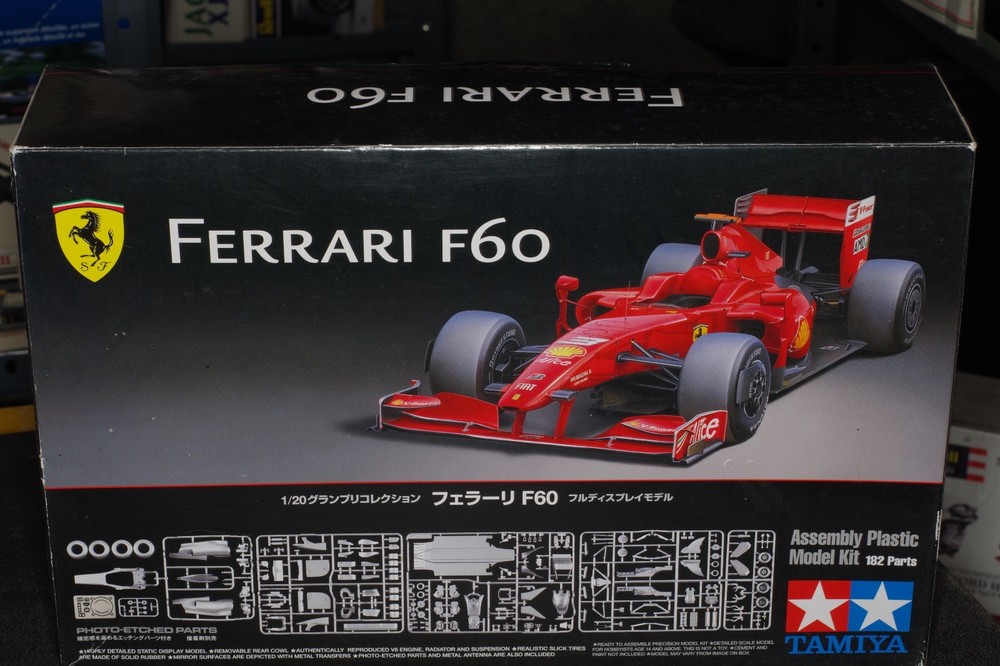 Tamiya 1/20 Ferrari F60 Formula One F1 FACTORY SEALED BAGS!!!! RARE!!!
