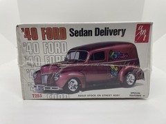Vintage Amt 1/25 ‘40 Ford Sedan Delivery Stock Or Street Rod – Sealed T253